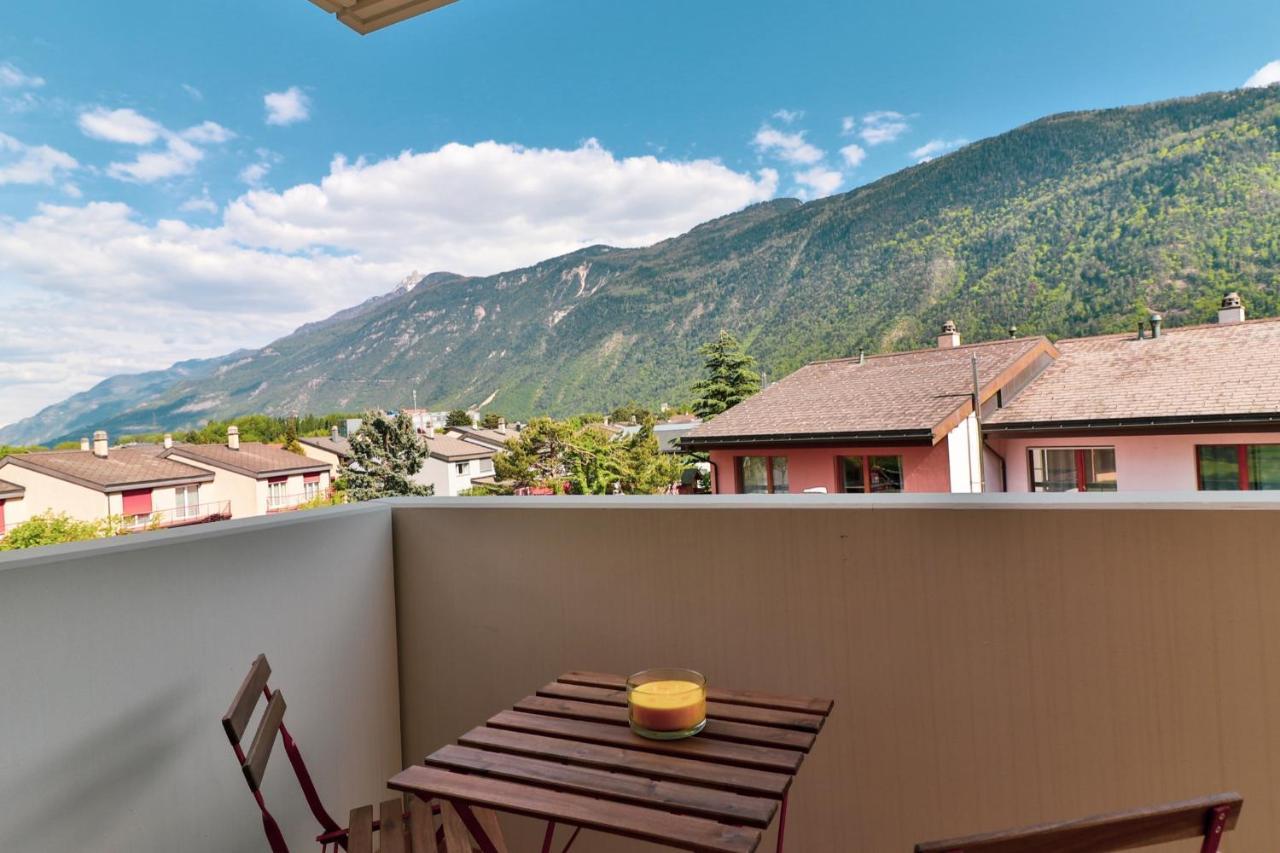 Nice Apartment Ideally Located In Martigny Экстерьер фото