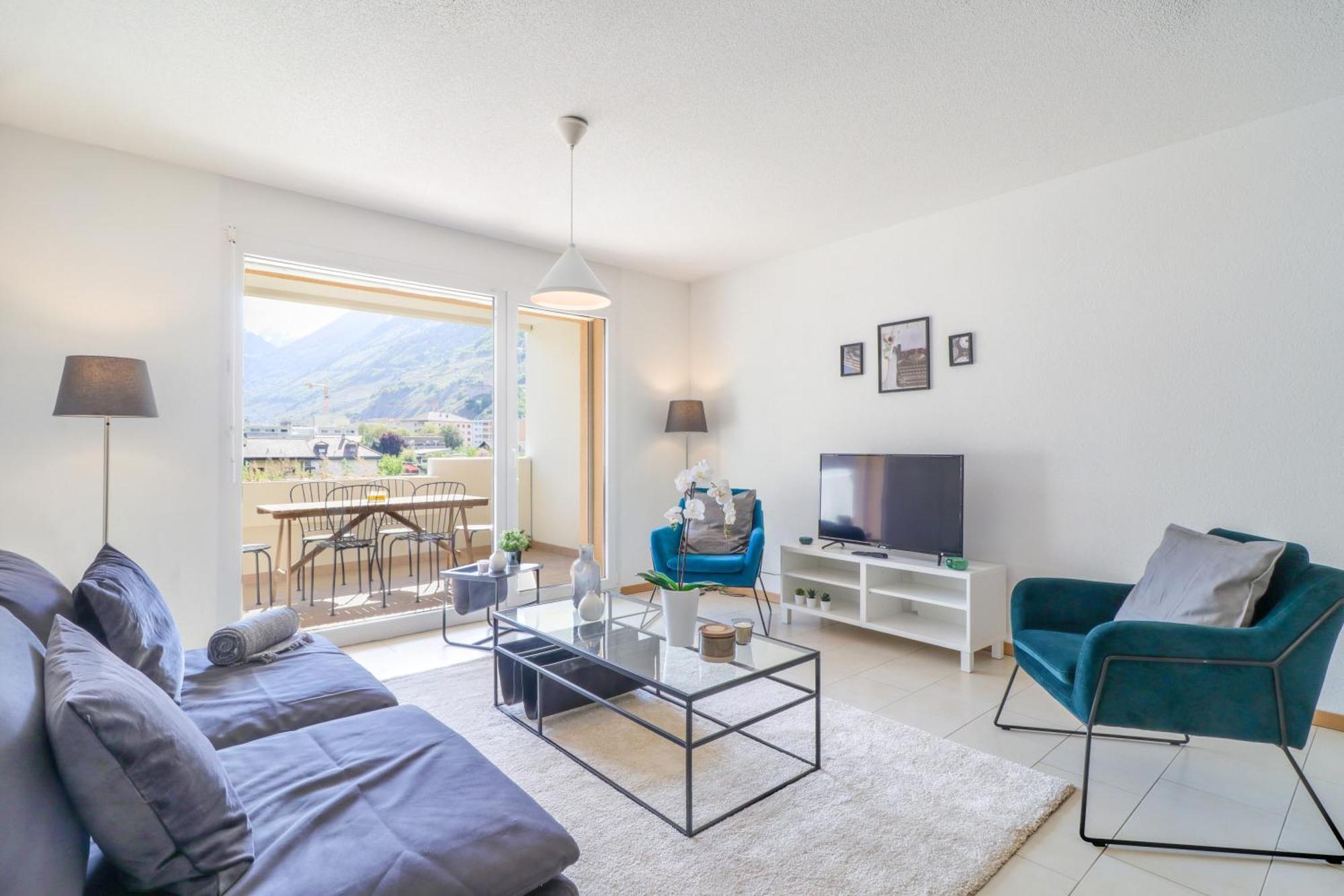 Nice Apartment Ideally Located In Martigny Экстерьер фото
