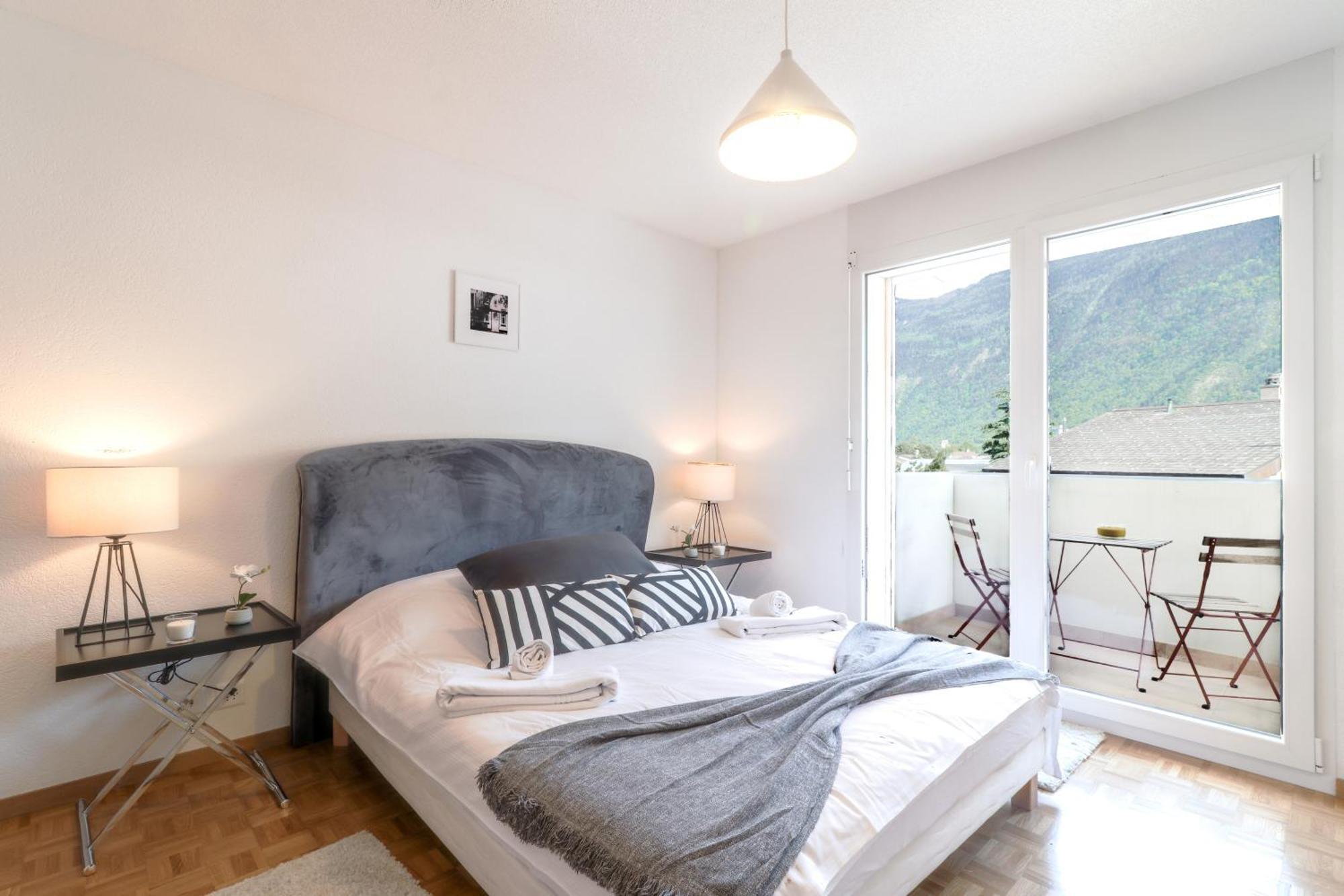 Nice Apartment Ideally Located In Martigny Экстерьер фото